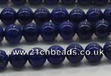 CNL1000 15.5 inches 4mm round AA grade natural lapis lazuli beads