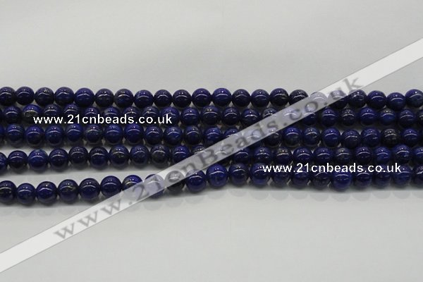 CNL1001 15.5 inches 6mm round A grade natural lapis lazuli beads