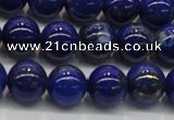 CNL1002 15.5 inches 8mm round A grade natural lapis lazuli beads
