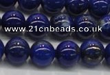 CNL1002 15.5 inches 8mm round A grade natural lapis lazuli beads