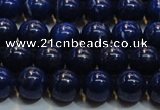 CNL1053 15.5 inches 7.5mm - 8mm round A grade natural lapis lazuli beads