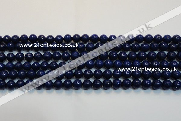 CNL1056 15.5 inches 7.5mm - 8mm round AAA grade natural lapis lazuli beads