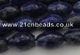 CNL1102 15.5 inches 8*12mm rice lapis lazuli gemstone beads