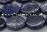 CNL1118 15.5 inches 12*16mm oval lapis lazuli gemstone beads