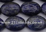 CNL1121 15.5 inches 15*20mm oval lapis lazuli gemstone beads