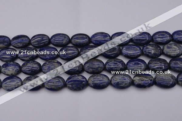 CNL1121 15.5 inches 15*20mm oval lapis lazuli gemstone beads