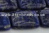 CNL1145 15.5 inches 18*25mm rectangle lapis lazuli gemstone beads