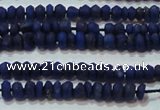 CNL1200 15.5 inches 1.5*2mm faceted rondelle natural lapis lazuli beads