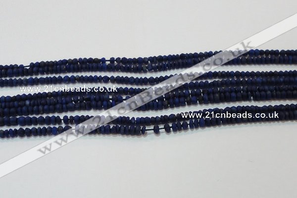 CNL1200 15.5 inches 1.5*2mm faceted rondelle natural lapis lazuli beads