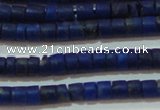 CNL1203 15.5 inches 1.5*2mm tube natural lapis lazuli beads