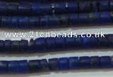 CNL1203 15.5 inches 1.5*2mm tube natural lapis lazuli beads