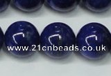 CNL1255 15.5 inches 12mm round natural lapis lazuli beads