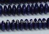 CNL1262 15.5 inches 4*10mm rondelle natural lapis lazuli beads