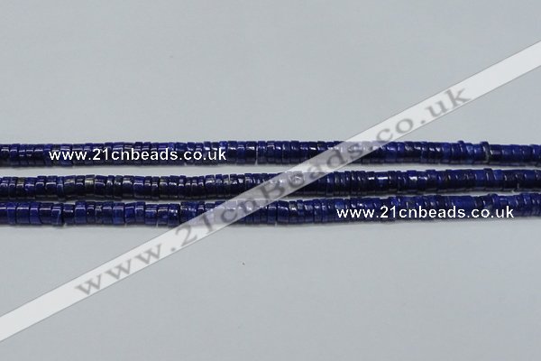 CNL1266 15.5 inches 4*7mm tyre natural lapis lazuli beads