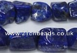 CNL1275 15.5 inches 12*16mm - 15*20mm nuggets natural lapis lazuli beads