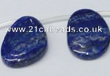 CNL1320 Top drilled 25*35mm - 35*45mm freeform natural lapis lazuli beads