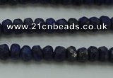 CNL1400 15.5 inches 2.5*4mm faceted rondelle lapis lazuli beads