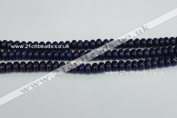 CNL1501 15.5 inches 5*8mm rondelle lapis lazuli beads wholesale