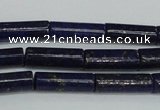 CNL1508 15.5 inches 4*12mm tube lapis lazuli beads wholesale