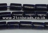 CNL1509 15.5 inches 6*10mm tube lapis lazuli beads wholesale