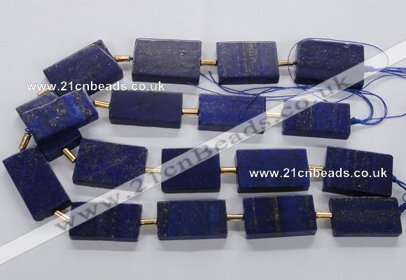 CNL1520 15.5 inches 20*30mm - 25*35mm rectangle lapis lazuli beads