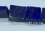 CNL1678 15.5 inches 11*11mm - 12*12mm square lapis lazuli beads