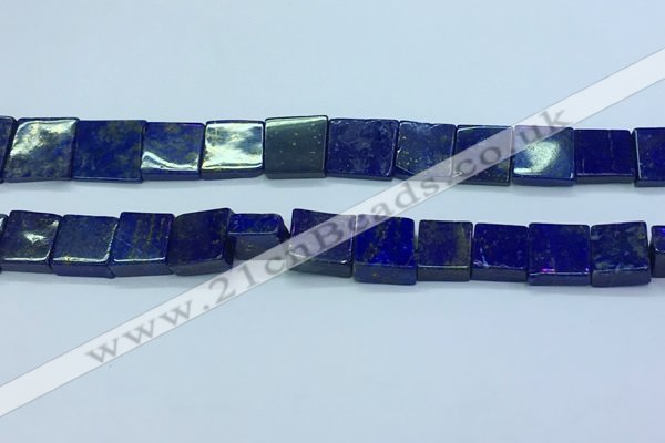 CNL1678 15.5 inches 11*11mm - 12*12mm square lapis lazuli beads