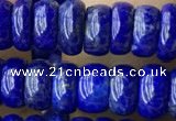 CNL1693 15.5 inches 3*7mm - 4*8mm rondelle lapis lazuli beads