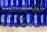 CNL1695 15.5 inches 3*9mm - 4*9mm rondelle lapis lazuli beads