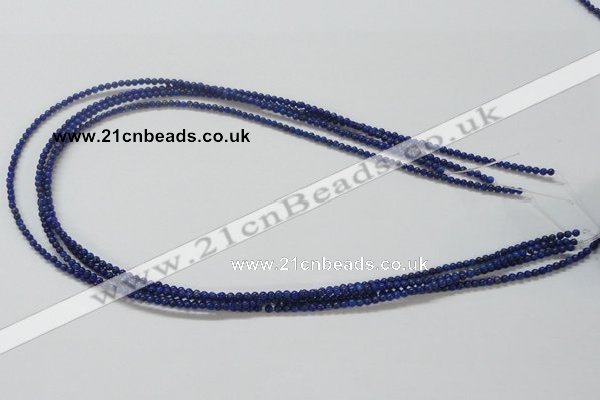 CNL200 15.5 inches 3mm round natural lapis lazuli beads wholesale
