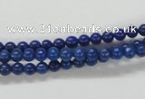 CNL203 15.5 inches 4mm round natural lapis lazuli beads wholesale