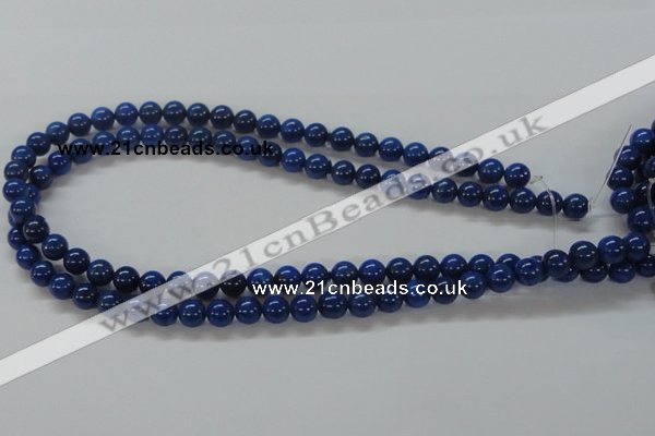 CNL211 15.5 inches 8mm round AA grade natural lapis lazuli beads