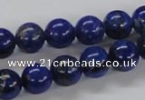 CNL216 15.5 inches 10mm round A+ grade natural lapis lazuli beads