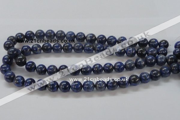 CNL218 15.5 inches 12mm round natural lapis lazuli beads wholesale