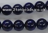 CNL226 15.5 inches 12mm round AAA grade natural lapis lazuli beads