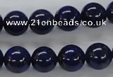 CNL226 15.5 inches 12mm round AAA grade natural lapis lazuli beads