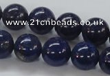 CNL232 15.5 inches 14mm round natural lapis lazuli beads wholesale