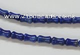 CNL237 15.5 inches 5*7mm bamboo shape natural lapis lazuli beads wholesale