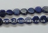 CNL242 15.5 inches 8*8mm heart natural lapis lazuli beads wholesale