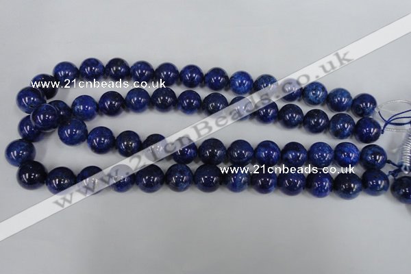 CNL407 15.5 inches 14mm round natural lapis lazuli gemstone beads