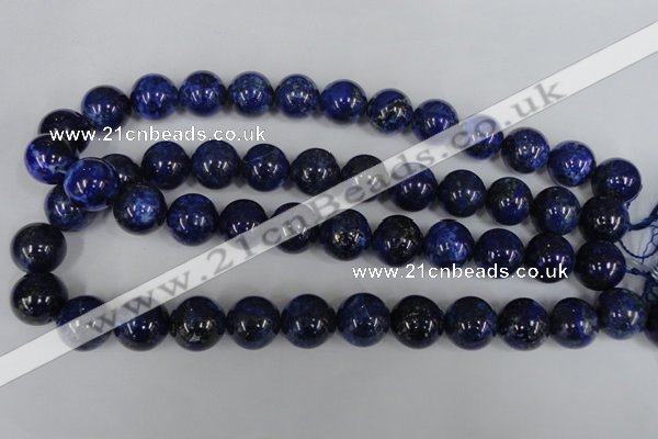 CNL408 15.5 inches 16mm round natural lapis lazuli gemstone beads