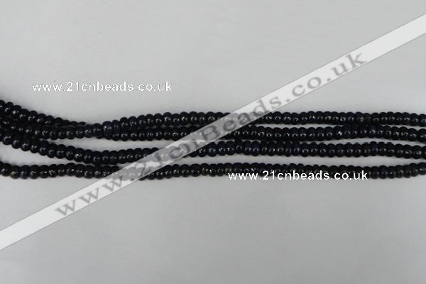 CNL421 15.5 inches 2*4mm rondelle natural lapis lazuli gemstone beads