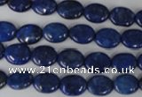 CNL478 15.5 inches 8*10mm oval natural lapis lazuli gemstone beads