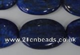 CNL486 15.5 inches 20*30mm oval natural lapis lazuli gemstone beads