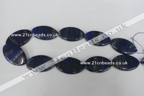 CNL497 15.5 inches 25*40mm marquise natural lapis lazuli gemstone beads