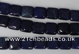 CNL510 15.5 inches 8*8mm square natural lapis lazuli gemstone beads
