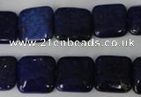 CNL513 15.5 inches 14*14mm square natural lapis lazuli gemstone beads