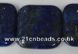 CNL518 15.5 inches 30*30mm square natural lapis lazuli gemstone beads