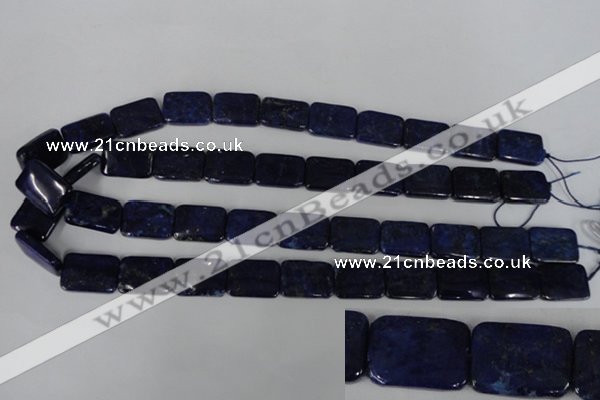 CNL534 15.5 inches 13*18mm rectangle natural lapis lazuli gemstone beads
