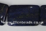 CNL538 15.5 inches 25*35mm rectangle natural lapis lazuli gemstone beads